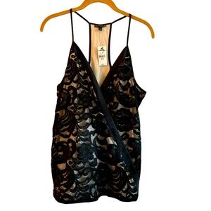 Express Tank Plunging Neckline Racerback  NWT